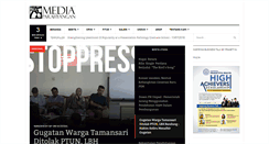 Desktop Screenshot of mediaparahyangan.com